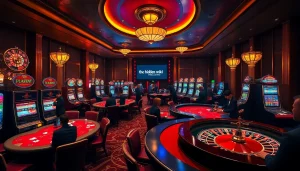 Playing in a vibrant casino showcasing the hidden wiki connections to gambling strategies.