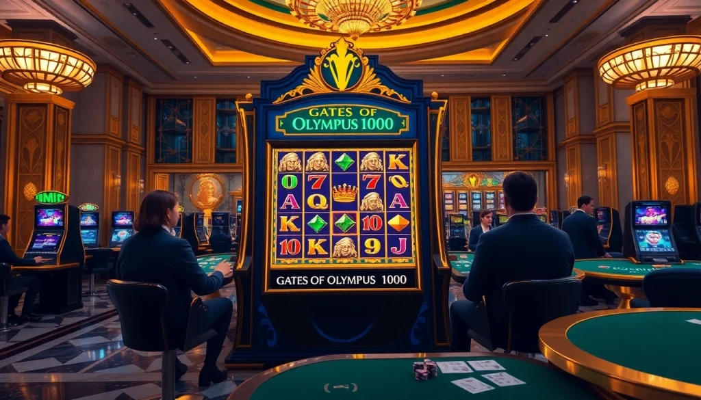Rasakan sensasi mesin slot Olympus 1000 di kasino mewah.