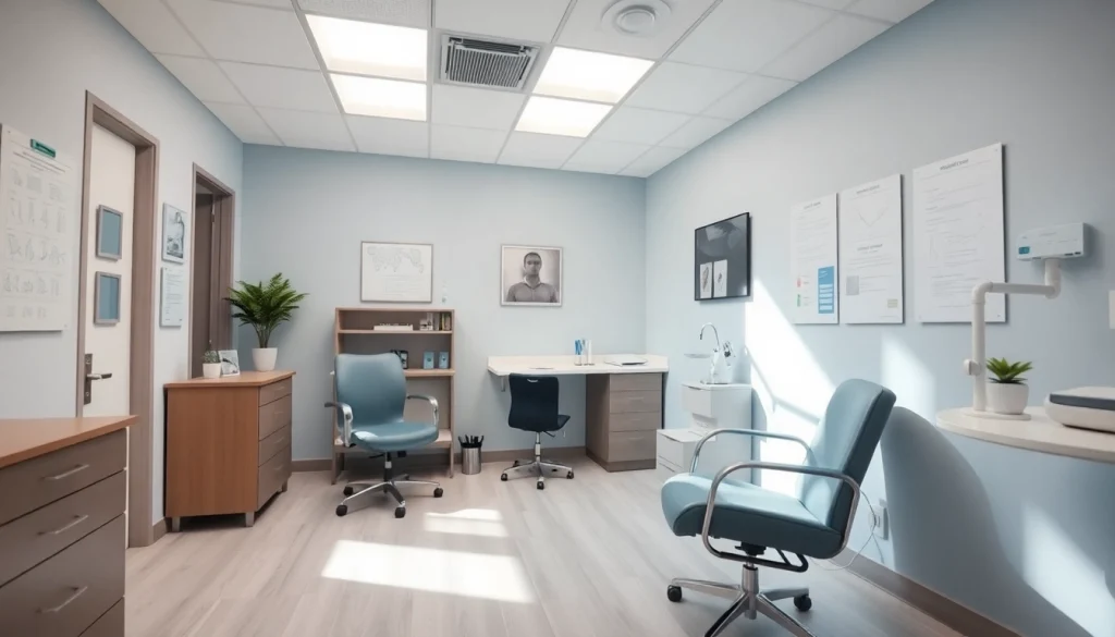 包茎手術 おすすめの診察室、専門的で歓迎感のある環境を強調