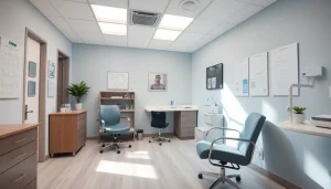 包茎手術 おすすめの診察室、専門的で歓迎感のある環境を強調