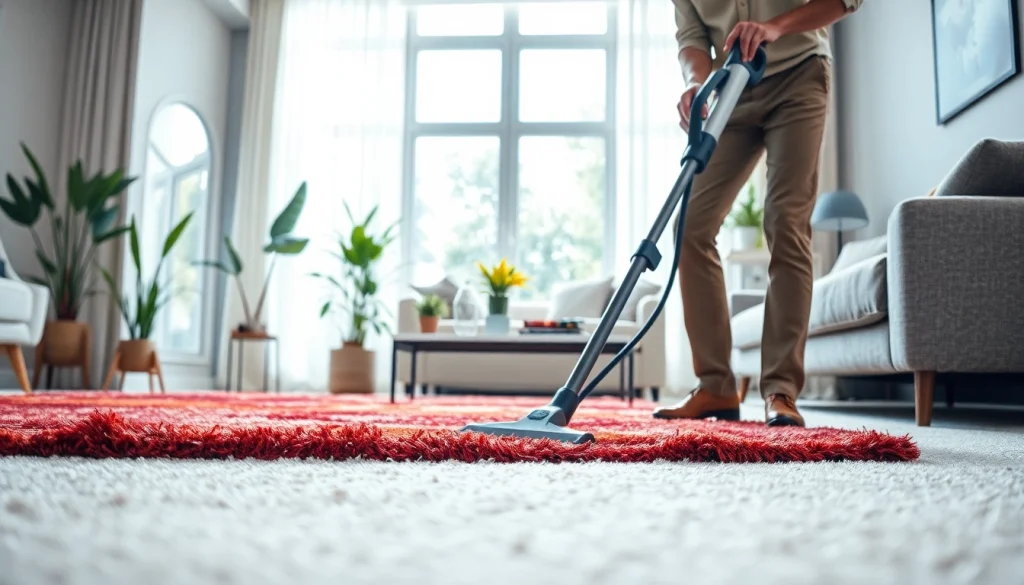 Revitalize your space with carpet cleaning specials delivered by professionals in a cozy setting.