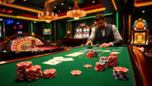 Experience thrilling casino action at https://32win.capital/ with engaging dealers and vibrant poker tables.