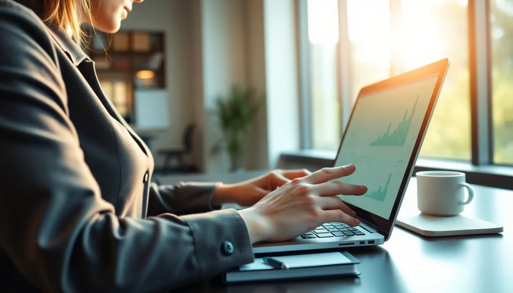 Find competitor pricing through data analysis at a modern workspace with charts.