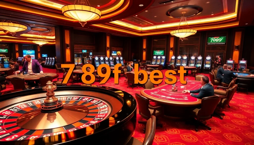 Experience the thrill at 789f best casino with vibrant games and engaging players.