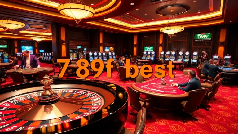 Experience the thrill at 789f best casino with vibrant games and engaging players.