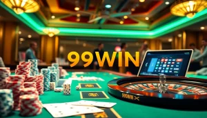 Experience the thrill of winning big at 99WIN's luxurious casino.