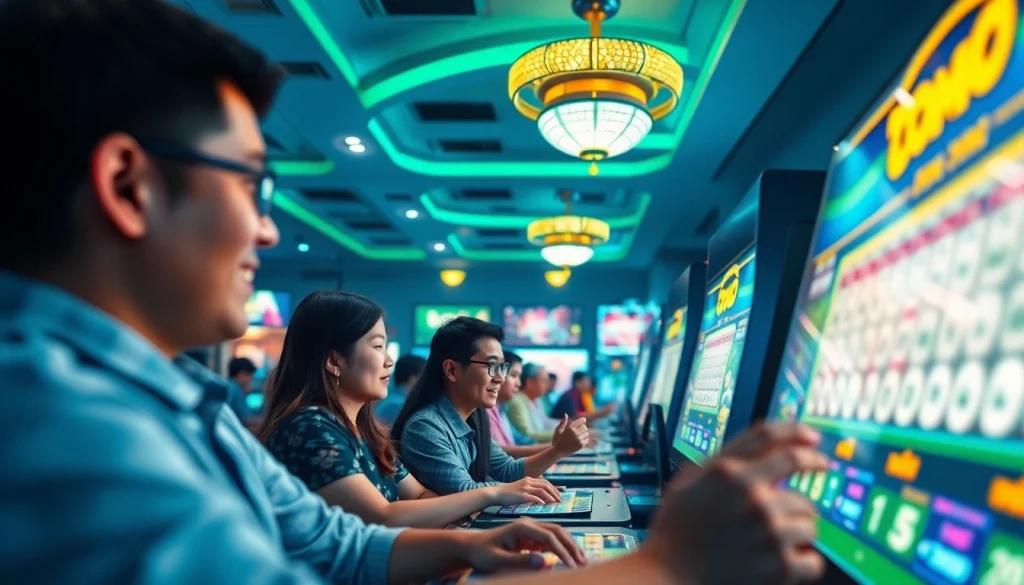 Permainan yang menarik dalam permainan sumo togel online, menampilkan grafis yang hidup dan suasana lotere digital yang tepercaya.