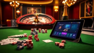 Experience thrilling gameplay at tr88vip.co.com with poker chips and vibrant casino elements.