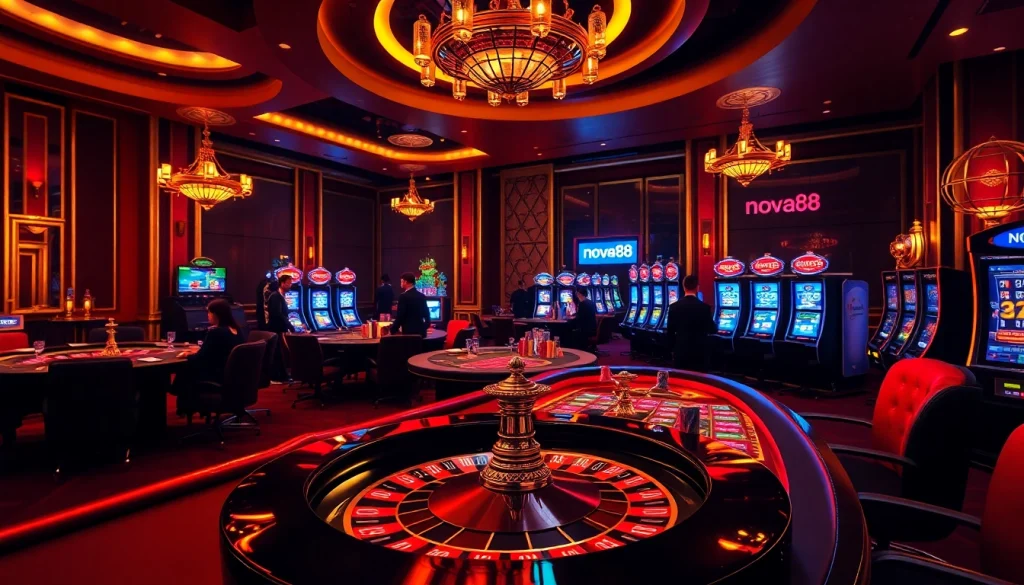 Experience thrilling wins at nova88 through vibrant casino games and poker action.