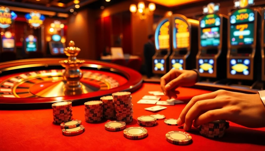 Experience the thrill of S8 with vibrant casino games and high-stakes betting layouts.