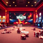 Enjoying an exciting game at nhà cái WN678's top-notch online casino.
