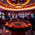 Enjoy the exhilarating experience of oxplay at a luxurious casino with vibrant games and stylish players.