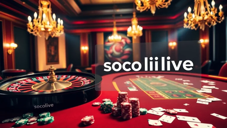 Engage in high-stakes gaming at socolive, where excitement meets the thrill of casino tables and live betting.