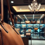 명품 레플리카사이트의 고급스러운 쇼핑 환경을 강조하는 이미지