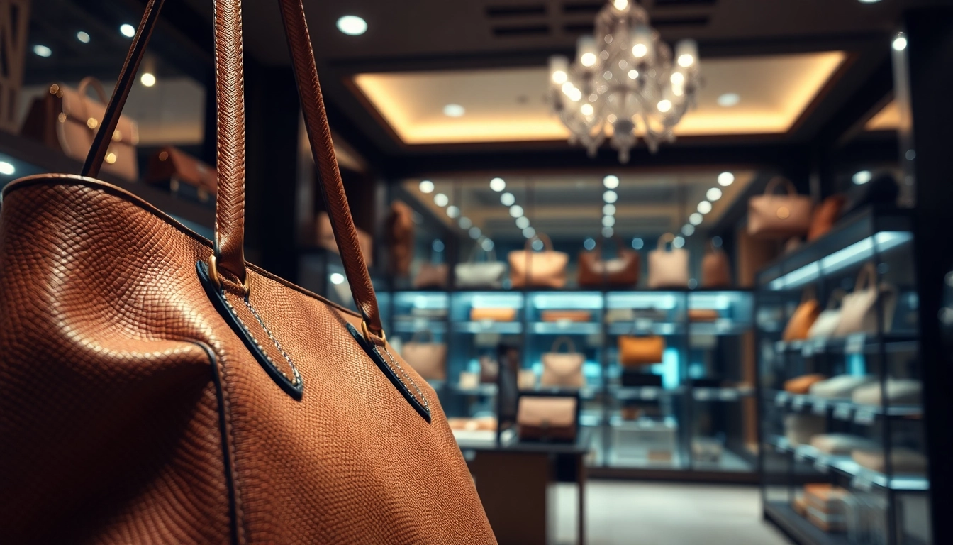 명품 레플리카사이트의 고급스러운 쇼핑 환경을 강조하는 이미지