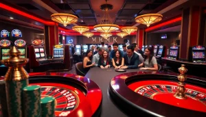Gamble strategically at https://sc88.archi/ with vibrant casino tables and dynamic gaming action.