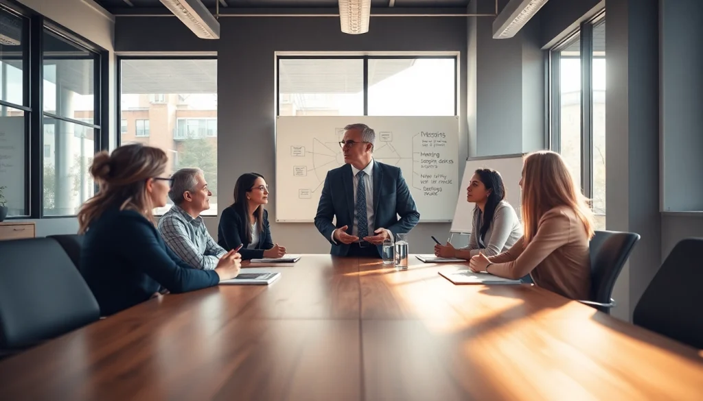 Engaging session with a business coach near me, showcasing collaboration and enthusiasm.