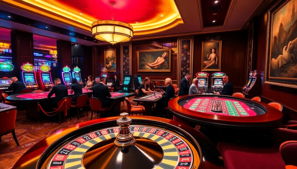 Rasakan permainan yang mendebarkan di aurendezvousdesamis.com dengan meja kasino yang berwarna-warni dan mesin slot yang seru.