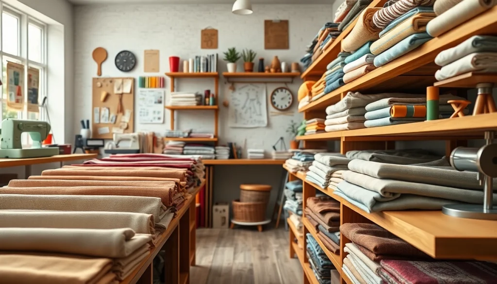 Bekijk de goedkope canvas stoffen die op een mooie manier zijn ingericht in deze creatieve ruimte.