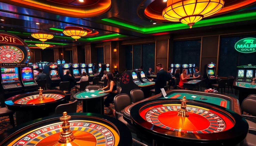 Experience the thrill of gambling on cm88.com with vibrant poker tables and exciting casino games.