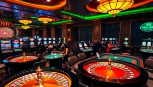 Experience the thrill of gambling on cm88.com with vibrant poker tables and exciting casino games.