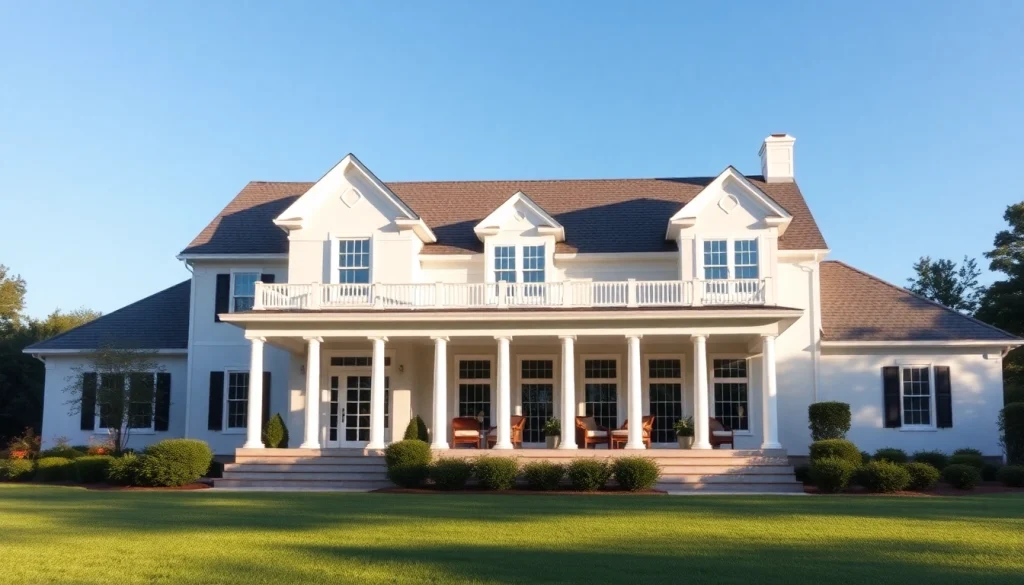 Milton Colonial Addition Renovation showcasing elegant architectural features and natural surroundings.