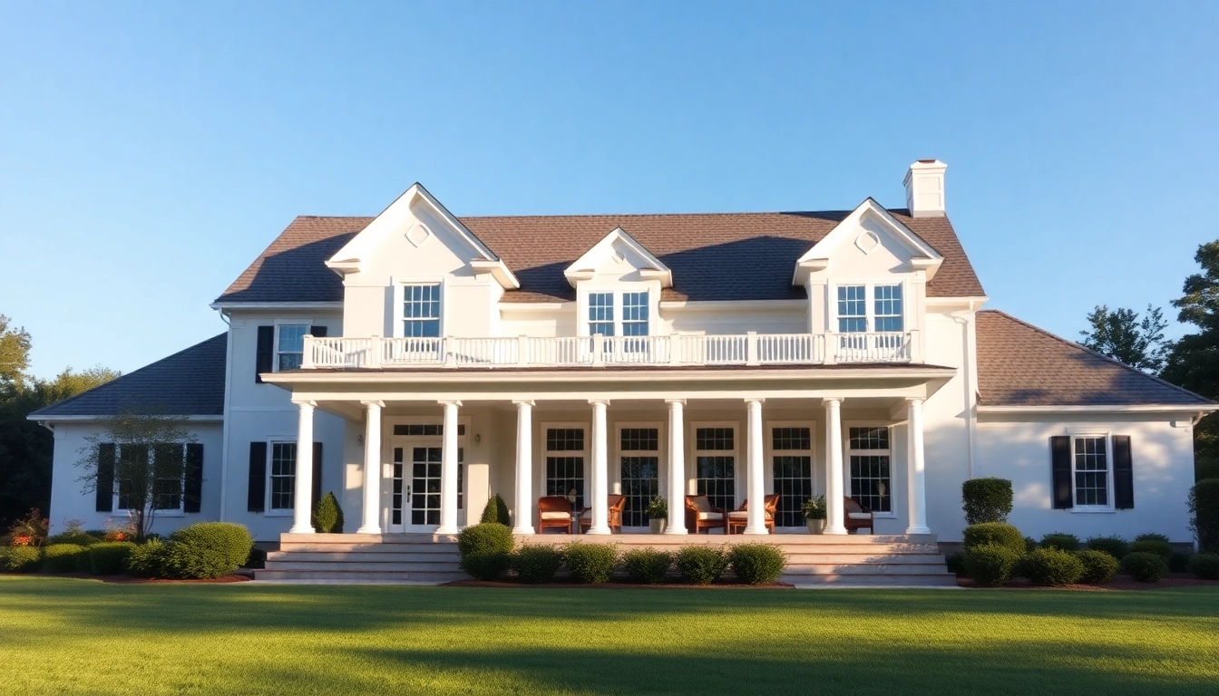 Milton Colonial Addition Renovation showcasing elegant architectural features and natural surroundings.