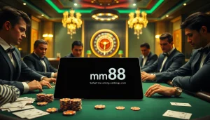 Experience the thrill of online gaming at mm88.com with a luxury casino atmosphere.