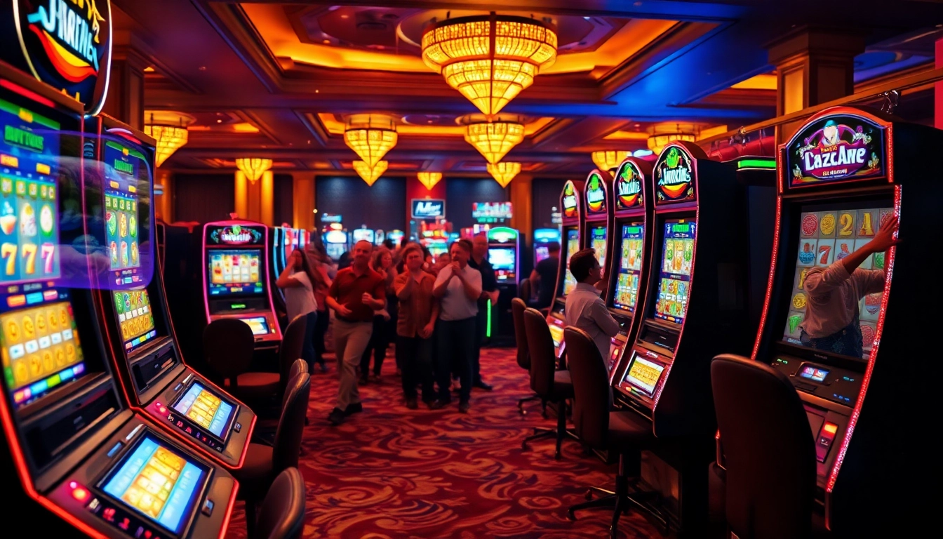 Menang besar dengan bandar slot yang menarik dan warna-warni di kasino penuh energi.